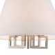 Westwood Five Light Semi Flush Mount (2255-PN_CEILING)