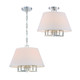 Westwood Five Light Semi Flush Mount (2255-PN_CEILING)