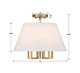 Westwood Five Light Semi Flush Mount (2255-VG_CEILING)