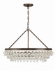 Calypso Six Light Chandelier (275-VZ)