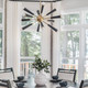 Zodiac 12 Light Chandelier (3812-AG)