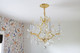 Maria Theresa Six Light Mini Chandelier (4405-GD-CL-SAQ)