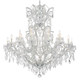 Crystorama - 4424-CH-CL-MWP - 25 Light Chandelier - Maria Theresa - Polished Chrome
