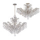 Maria Theresa Six Light Semi Flush Mount (4439-CH-CL-S_CEILING)