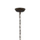 Ashton Six Light Chandelier (5016-EB-CL-S)