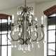 Ashton Six Light Chandelier (5016-EB-CL-S)