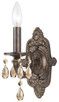 Crystorama - 5021-VB-GT-MWP - One Light Wall Sconce - Paris Market - Venetian Bronze