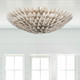 Broche Six Light Flush Mount (507-SA)