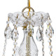 Traditional Crystal Five Light Chandelier (5085-PB-CL-MWP)