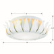 Broche Three Light Flush Mount (510-MT)