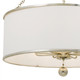 Broche Eight Light Chandelier (515-SA)