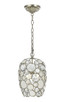 Crystorama - 523-SA - One Light Mini Chandelier - Palla - Antique Silver