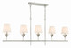 Broche Five Light Chandelier (537-SA)