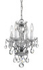 Crystorama - 5534-CH-CL-S - Four Light Chandelier - Welton - Polished Chrome