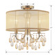 Hampton Three Light Mini Chandelier (5623-AB)