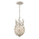 Crystorama - 563-SA - Three Light Mini Pendant - Broche - Antique Silver