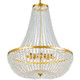 Crystorama - 609-GA - Eight Light Chandelier - Rylee - Antique Gold