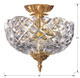 Milton Two Light Semi Flush Mount (67-CT-OB)