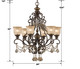 Norwalk Six Light Chandelier (7516-BU-GT-MWP) Norwalk Six Light Chandelier (7516-BU-GT-MWP)