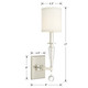Paxton One Light Wall Sconce (8101-PN)