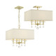 Paxton Four Light Chandelier (8105-AG)