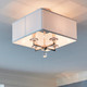 Paxton Four Light Semi Flush Mount (8105-PN_CEILING)