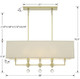 Paxton Eight Light Chandelier (8109-AG)