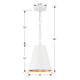 Alston Two Light Chandelier (8685-MT-GA)