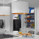 Alston Six Light Chandelier (8686-MT-GA)