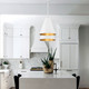 Alston Three Light Chandelier (8687-MT-GA)