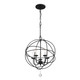 Solaris Five Light Mini Chandelier (9224-BK)