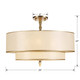 Luxo Five Light Semi Flush Mount (9507-AB_CEILING)