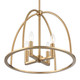 Abbott Four Light Chandelier (ABB-3004-VG)