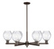 Innovations - 716-6CR-OB-G362 - Six Light Chandelier - Arcadia - Oil Rubbed Bronze