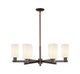 Innovations - 716-6CR-OB-G801 - Six Light Chandelier - Arcadia - Oil Rubbed Bronze