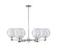 Innovations - 716-6CR-PC-G124-8 - Six Light Chandelier - Arcadia - Polished Chrome