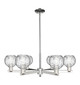 Innovations - 716-6CR-PN-G1215-6 - Six Light Chandelier - Arcadia - Polished Nickel