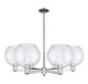 Innovations - 716-6CR-PN-G124-10 - Six Light Chandelier - Arcadia - Polished Nickel