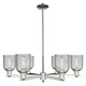Innovations - 716-6CR-PN-G257 - Six Light Chandelier - Arcadia - Polished Nickel