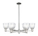 Innovations - 716-6CR-PN-G442 - Six Light Chandelier - Arcadia - Polished Nickel