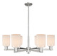 Innovations - 716-6CR-SN-G341 - Six Light Chandelier - Arcadia - Satin Nickel