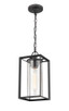 Millennium - 4571-PBK - One Light Outdoor Lantern - Wheatland - Powder Coated Black