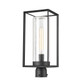Millennium - 4581-PBK - One Light Outdoor Lantern - Wheatland - Powder Coated Black