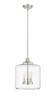 Millennium - 46933-BN - Three Light Pendant - Asheville - Brushed Nickel