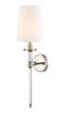 One Light Wall Sconce (46981-PN) One Light Wall Sconce (46981-PN)