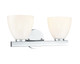 Millennium - 49002-CH - Two Light Vanity - Apria - Polished Chrome