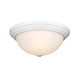 Two Light Flushmount (4903-WH)