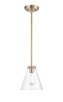 Millennium - 8131-MG - One Light Pendant - Aliza - Modern Gold