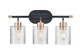 Millennium - 9413-MB/MG - Three Light Vanity - Renitta - Matte Black/Modern Gold