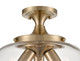 Ashford Three Light Semi-Flush Mount (9713-MG)